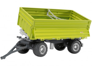 Sklápateľný príves Fliegl, model v mierke 1:16