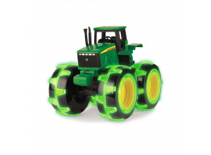 Svietiaci monster truck John Deere , hračka Monster Traktor so svietiacimi kolesami