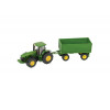 Traktor John Deere 8430 s prívesom, model v mierke 1:50