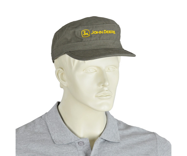 Čiapka John Deere, šiltovka v šedej farbe