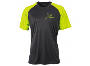 Športový dres John Deere v čierno-žltej farbe